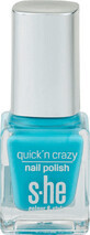 She colour&amp;amp;style Quick&#39;n crazy nagellak 323/816, 7 ml