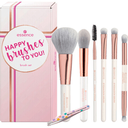 Set di pennelli Essence Happy brushes to you!, 7 pezzi