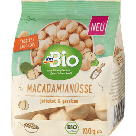 DmBio Noci di Macadamia tostate, 100 g