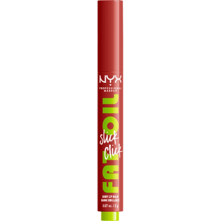 Nyx Professional MakeUp Lucidalabbra Olio Grasso Stick Click 04 Going Viral, 1 pz.