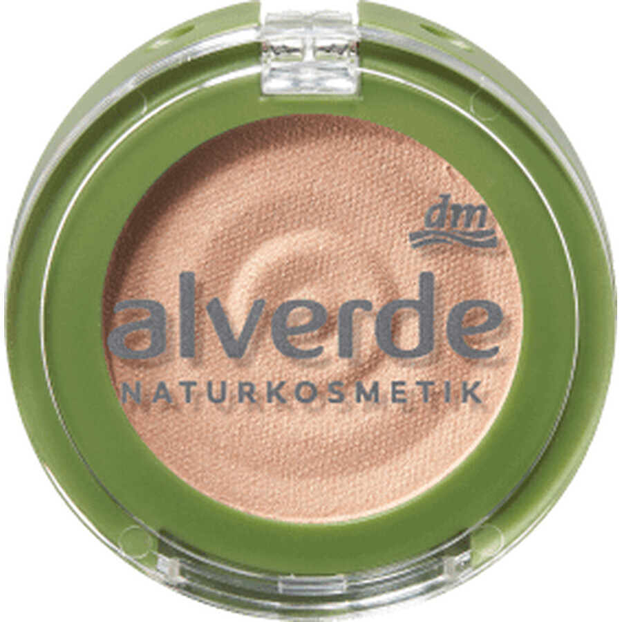 Alverde Naturkosmetik Ombretto mono n. 02 Oro nudo, 3,1 g