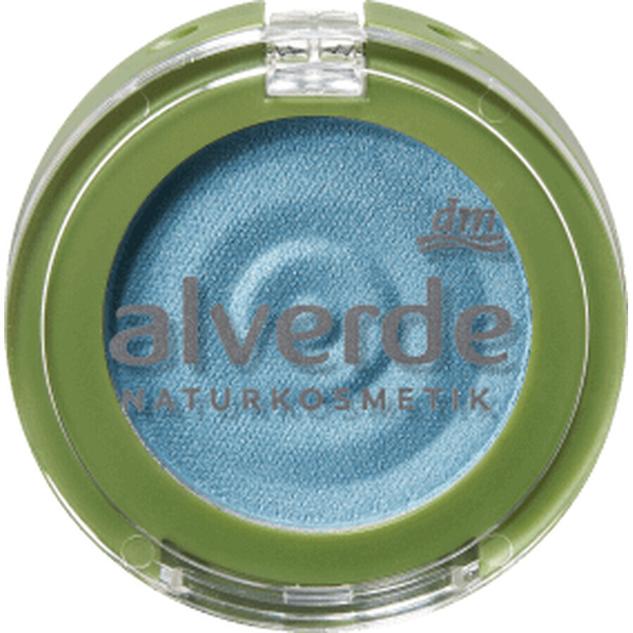 Alverde Naturkosmetik Ombretto mono n. 12 Blu acquatico, 3,1 g