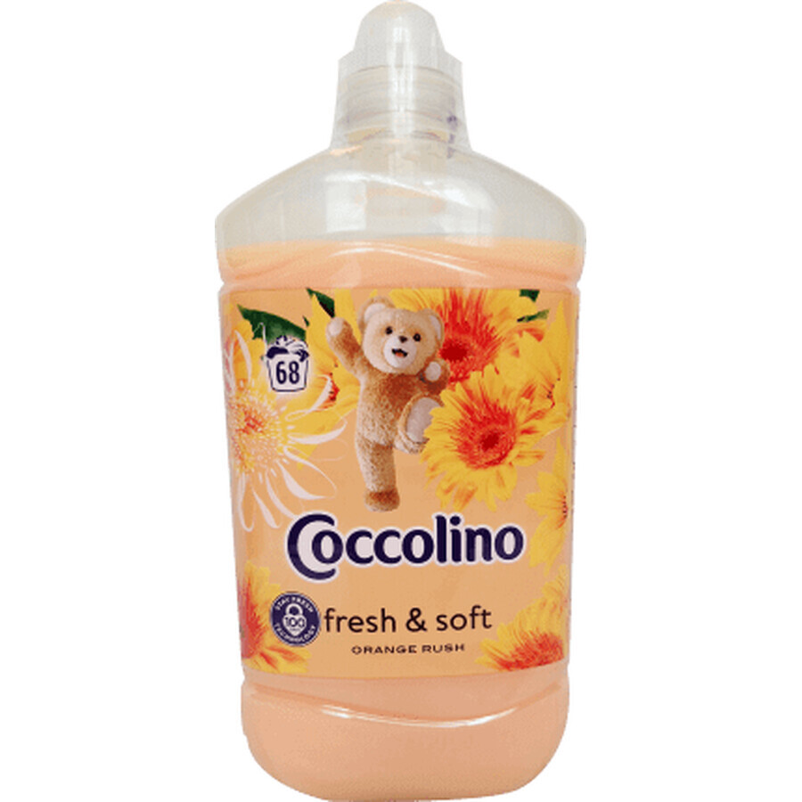 Coccolino Orange Rush Balsamo per bucato 68 lavaggi, 1,7 l