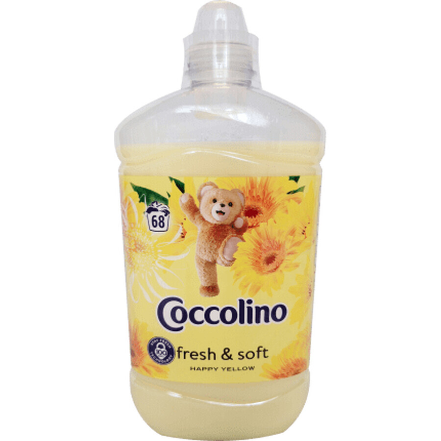 Coccolino Happy Yellow Balsamo per bucato 68 lavaggi, 1,7 l