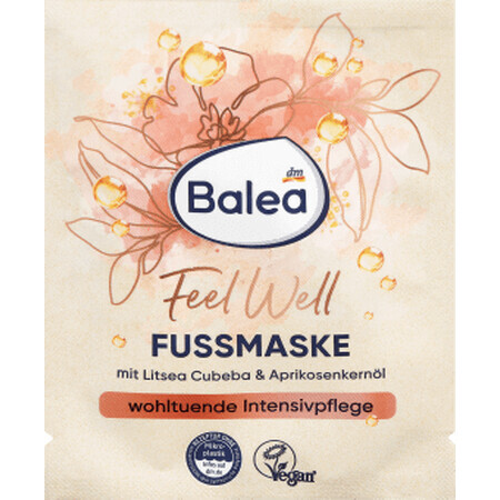 Balea Feel Well Maschera per i piedi, 15 ml