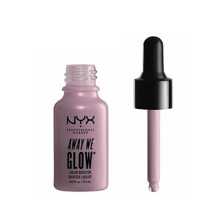 Illuminatore liquido, NYX, Away We Glow, Liquid Booster Snatched, 12,6 ml