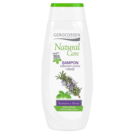 Shampoo antiforfora con rosmarino e menta, 400 ml, Gerocossen