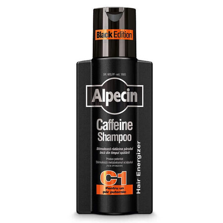 Caffeine shampoo Alpecin C1 Black Edition, 250 ml, Dr. Kurt Wolff