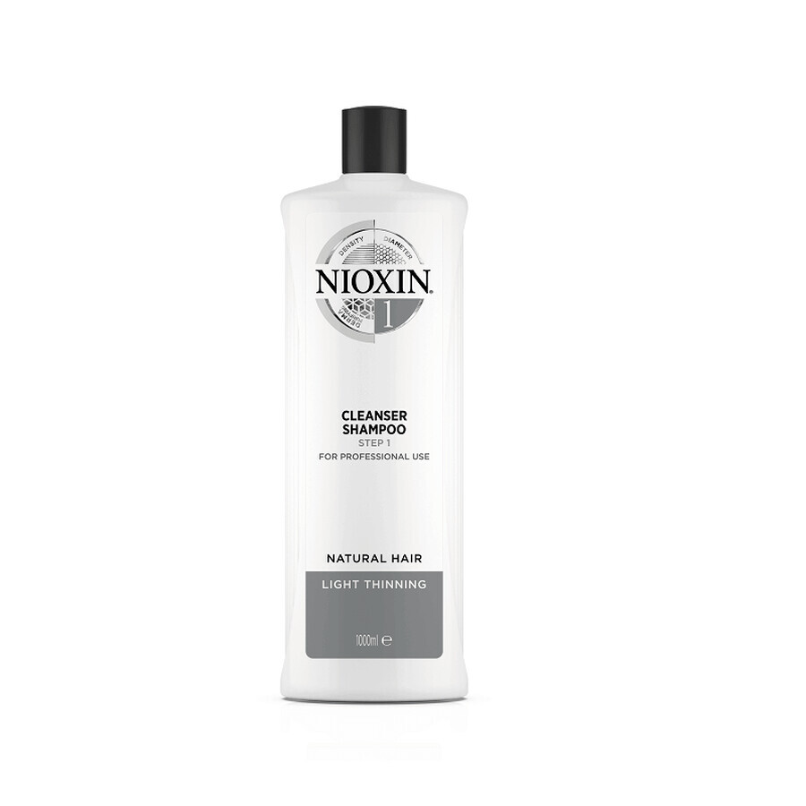 Nioxin System 1 Shampoo Volumizing Weak Fine Hair 1000ml