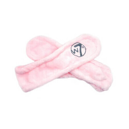 Cosmetic headband for makeup and makeup removal, W7, Twisted Bunny Headband, Pink