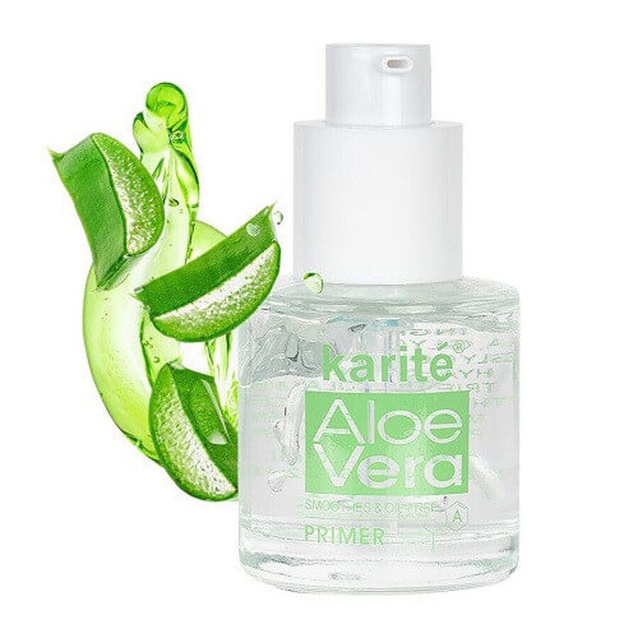 Primer per il trucco, Burro di Karité, Aloe Vera naturale, 30 ml