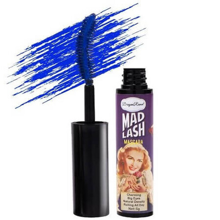 Mascara allungante, Ranee, Mad Lash, Blu, 5 ml