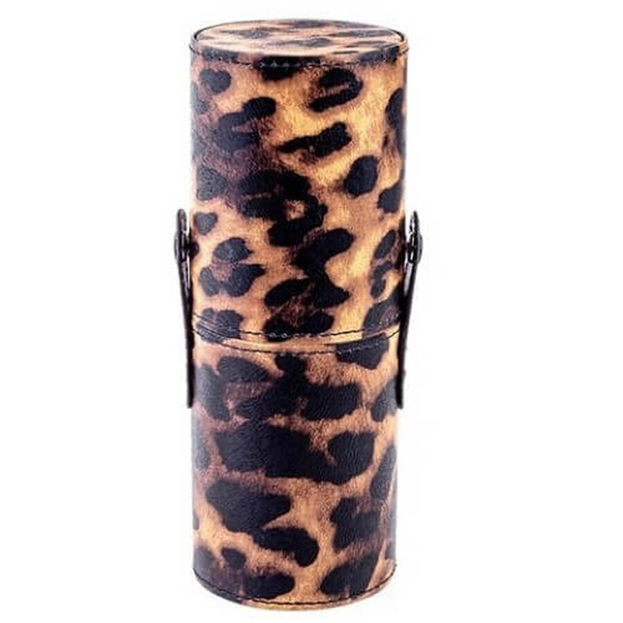 Fraulein Makeup Porta pennelli, astuccio, leopardo