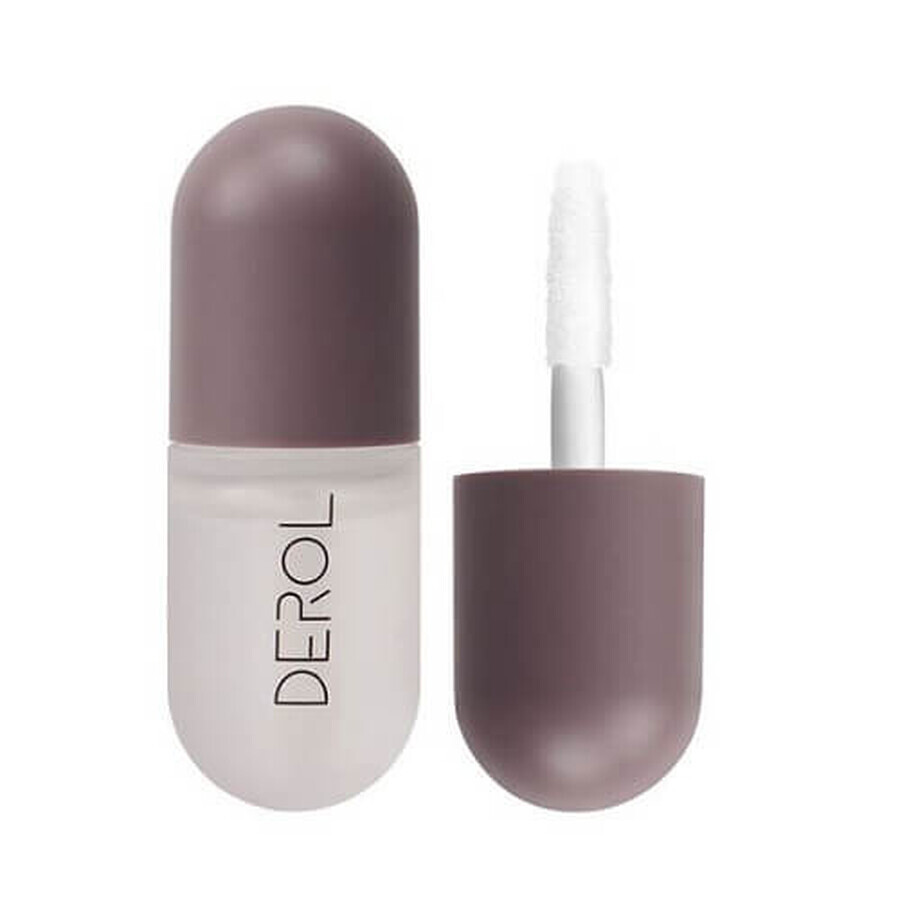 Gloss rimpolpante per labbra con azione intensa durante la notte, Derol, Notte, Menta, 5,5 ml