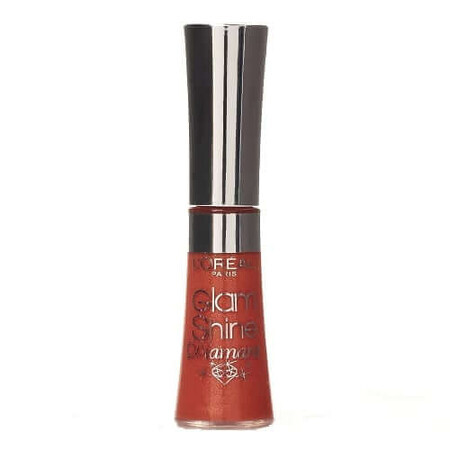 Brillant à lèvres Glam Shimmer, Loreal, Glam Shine Diamant, 161 Amber Carat, 6 ml