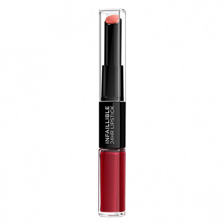 L'Oreal Paris Infaillible 24H 700 Boundless Burgundy Rossetto liquido resistente al trasferimento,