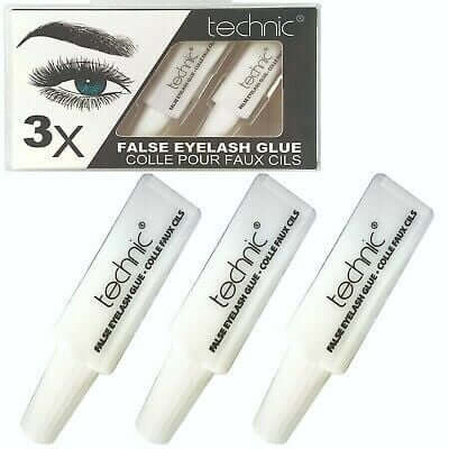 Set of 3 pieces. Technic False Eyelash Glue