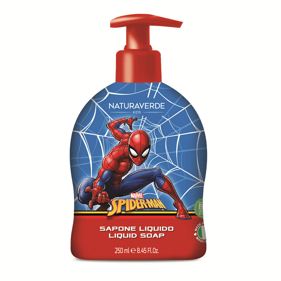 Liquid soap with oatmeal Spiderman, 250 ml, Naturaverde