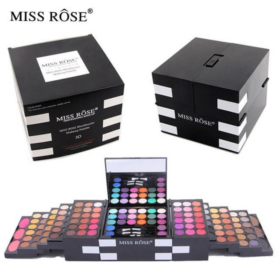 148 colori Miss Rose Blockbuster 3D Palette Miss Rose Blockbuster 3D Palette