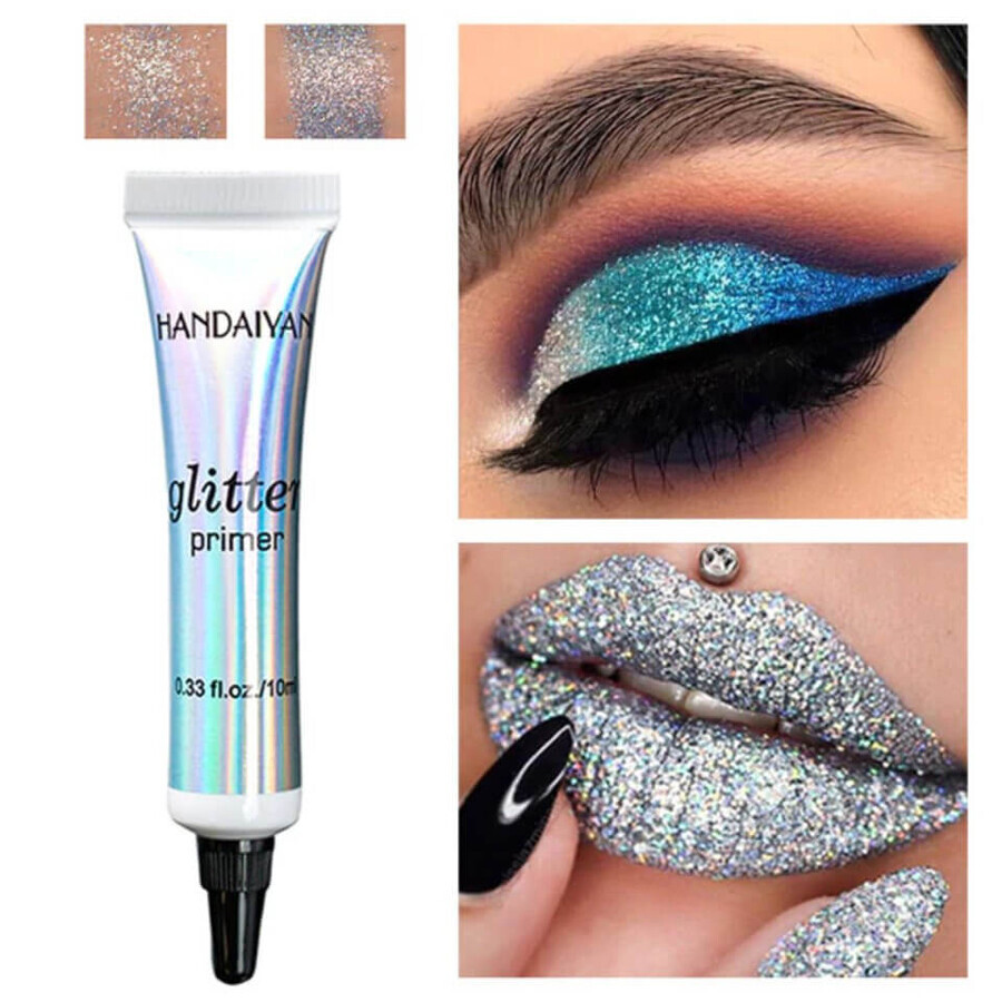 Handaiyan Base Primer, Glitter Primer, Adesivo, 10 ml