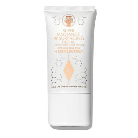 Scrub, Charlotte Tilbury, Super Radiance Resurfacing Facial, 50 ml