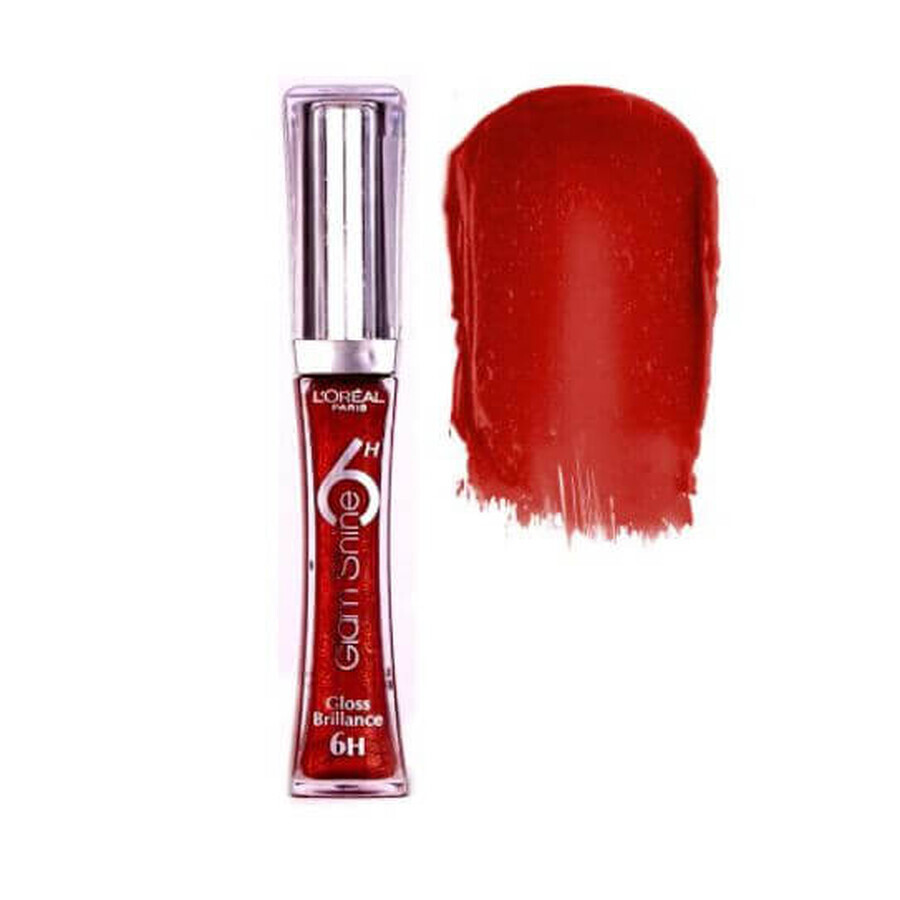 Brillant à lèvres Loreal Glam Shine, nuance 503 Unlimited Red