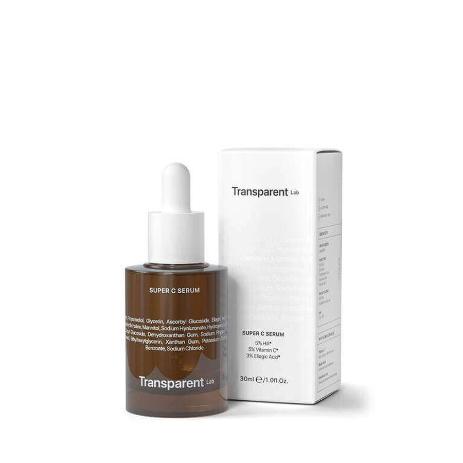 Siero antietà con Vitamina C, 30 ml, Trasparente Lab