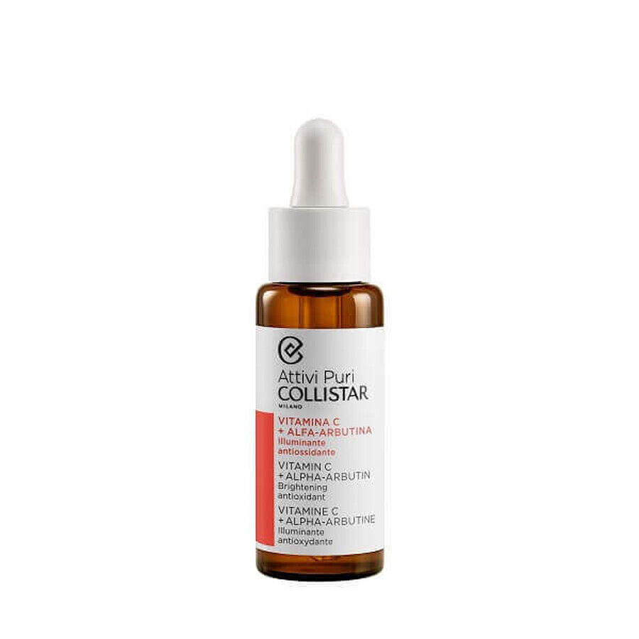 Revitalisierendes Gesichtsserum mit Vitamin C und Alpha-Arbutin, 30 ml, Collistar