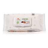 Organic biodegradable baby wipes, 72 pieces, Mommy Care