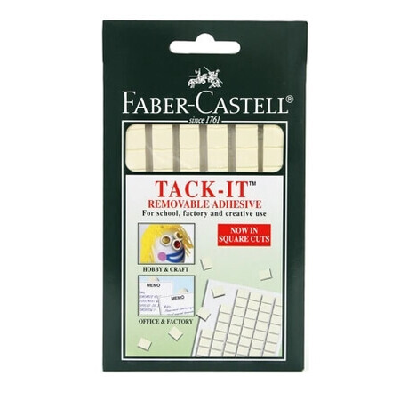 Faber-Castell, composto di fissaggio Tack-It, 50g