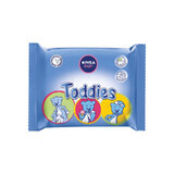 Salviettine umidificate Toddies, 60 pezzi, Nivea Baby