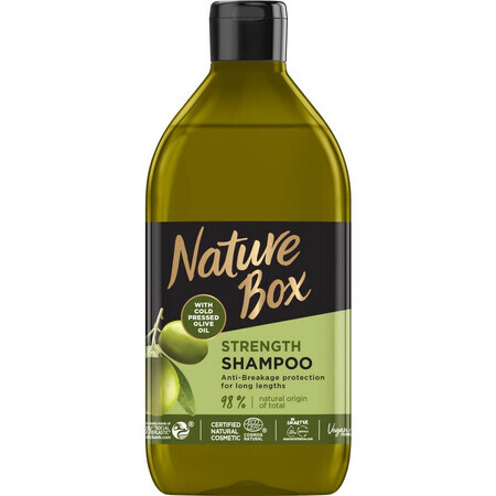 Nature Box Shampoo alla cera con olio d'oliva, 385ml