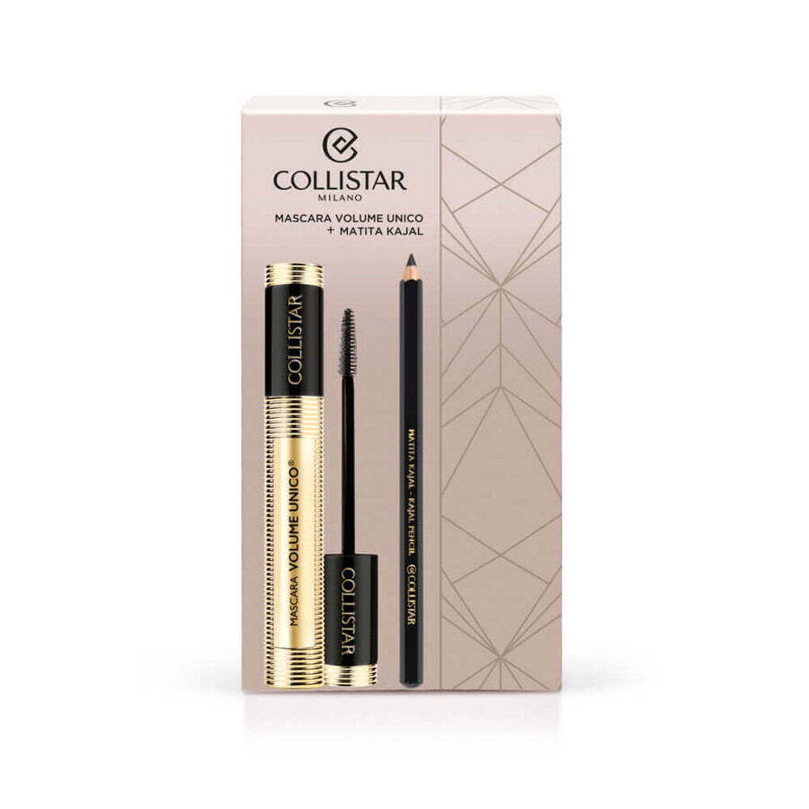 Collistar Cofanetto Volume Unico - Mascara + Matita Kajal Nera