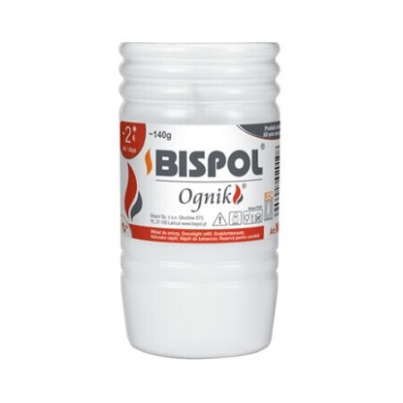 Bispol, Ognik WP2, Portacandele, paraffina, 1 pz.