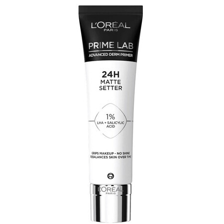 L'Oreal Paris Prime Lab 24h base de maquillage matifiante, 30ml