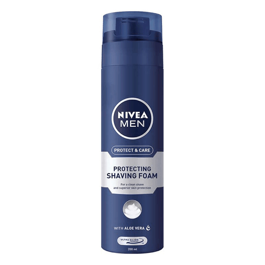 Shaving foam for normal skin Protect &amp; Care, 200 ml, Nivea