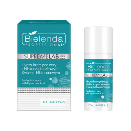 Bielenda SupremeLab Hyaluronsäure Hydro-Creme für die Augen 15ml