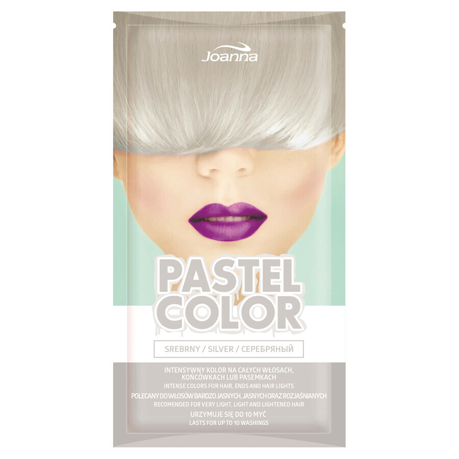 Joanna Pastel Color Pastel Silver Shampoo, 35g