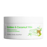 Nacomi creamy body butter with bamboo flavor and coconut milk, 100ml