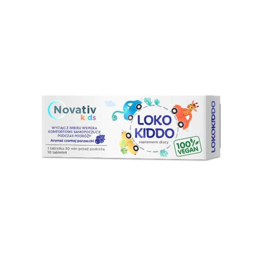 Novativ Kids Lokokiddo, 10 compresse