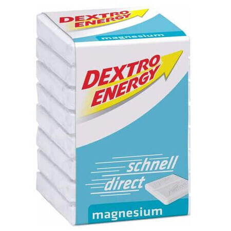 Compresse di destrosio Cubi di magnesio, 46g, Dextro Energy