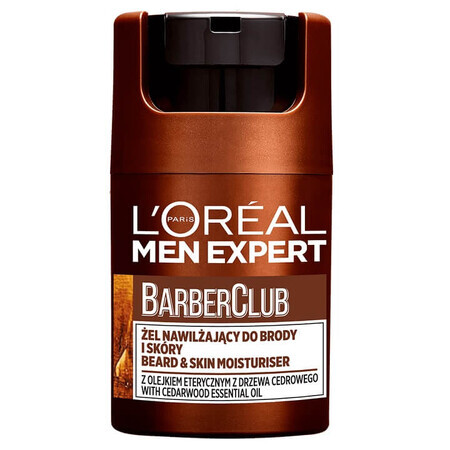 L'Oreal Paris Men Expert Barber Club idratante per barba e pelle, 50ml