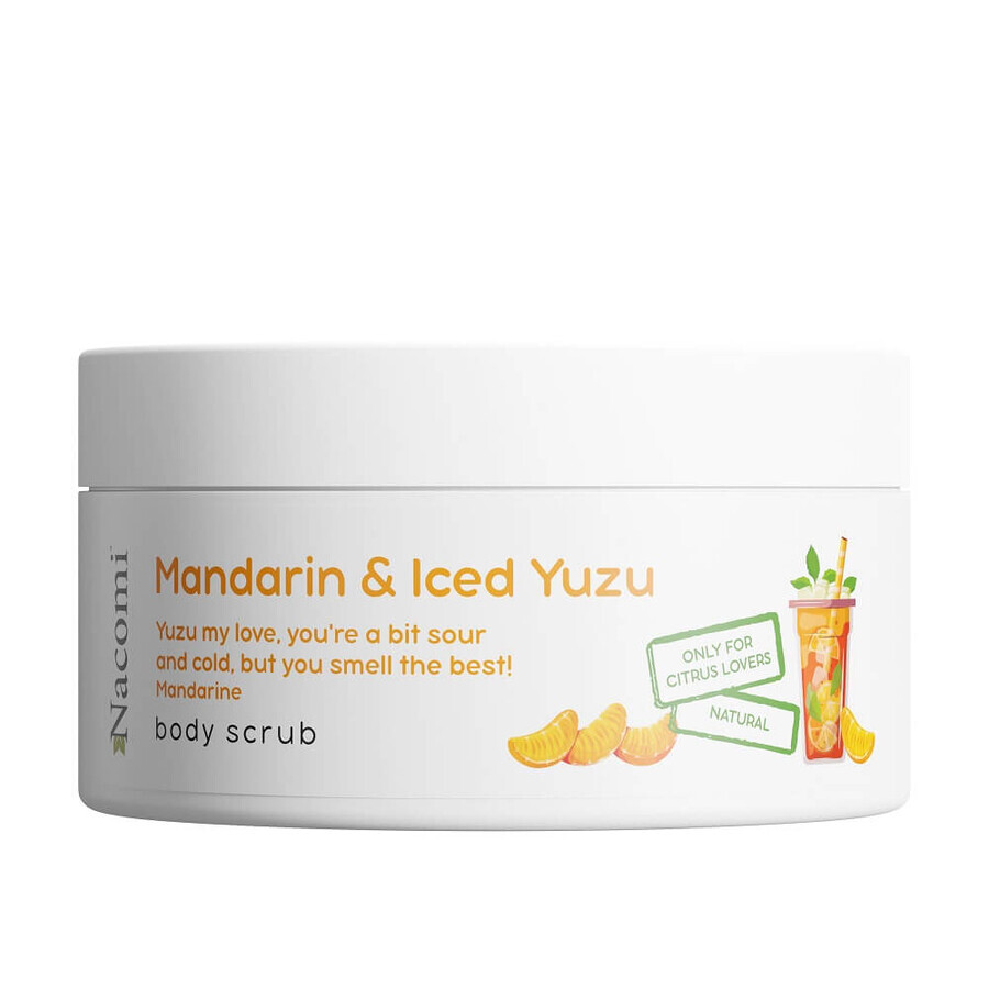 Scrub corpo Nacomi al mandarino e allo yuzu, 100 ml