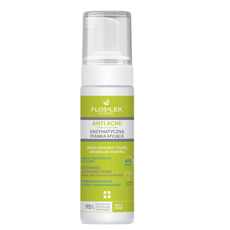 Floslek Schiuma detergente enzimatica, 150 ml