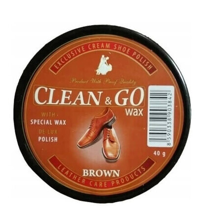 Lucido per scarpe Clean amp; Go, 40g