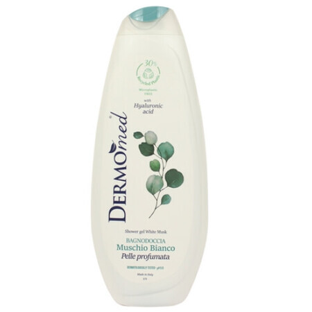 Dermomed Shower Shower gel Bagnodoccia Muschio Bianco, 650 ml