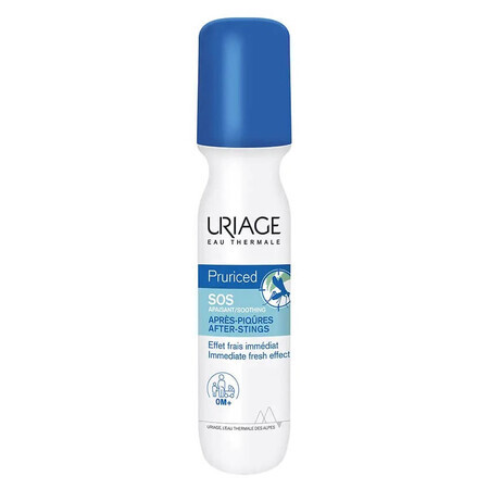 Uriage Pruriced SOS After-Sting Trattamento lenitivo repellente per insetti, 15ml