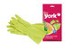 York, Guanti in gomma, aloe vera, taglia S, 1 paio