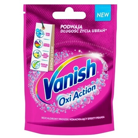 Vanish Oxi Action Rosa Detergente per tessuti colorati 30 g