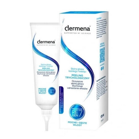 Dermena Peeling tricologico per tutti i tipi di cuoio capelluto, 125 ml